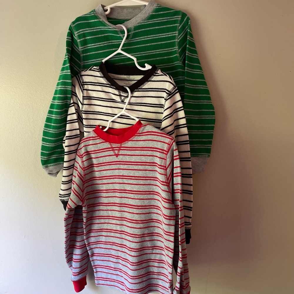 3 Boy’s Size 6Y Long-Sleeved Thermals
